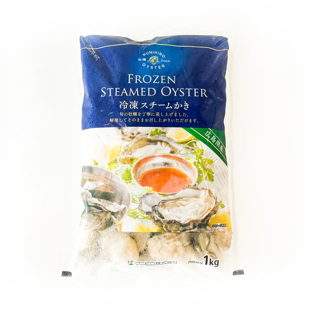 
                  
                    Frozen Steamed Oyster Meat | 冷凍スチームかき | 1KG
                  
                