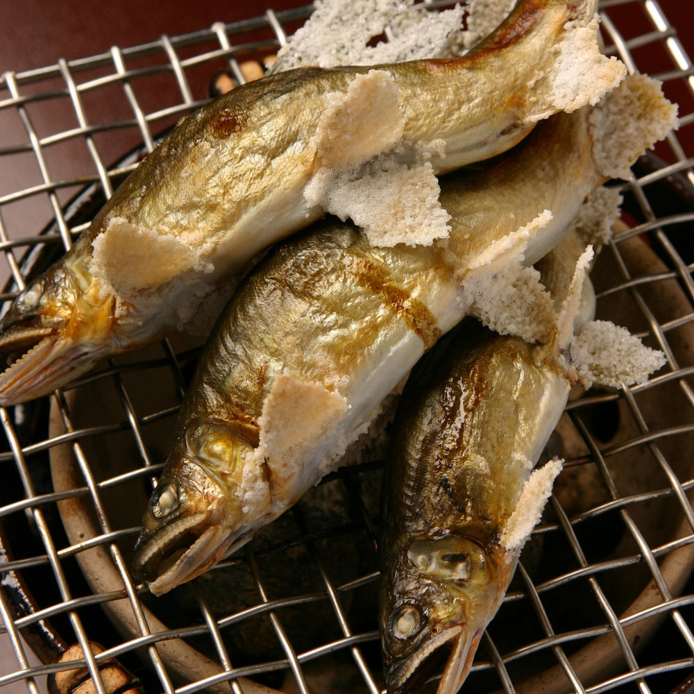 Cooked Ayu Sweetfish with salt | 鮎すがた煮 塩味 | 60G